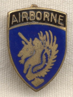 Late WWII US Army 13th Airborne Division Patch-Style DI