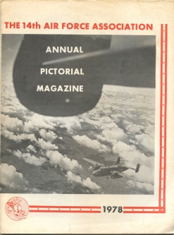 1978 Annual Pictorial Magazine of the USAF 14th Air Force "Flying Tigers" Association with Roster