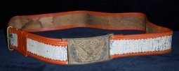 1850's United States Militia Officer's Belt and Buckle
