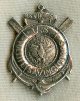1890's US Volunteer Life Saving Corps (USVLSC) Member Badge #A165