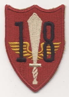 WWII US Marine Corps 18th Defense Battalion Shoulder Patch