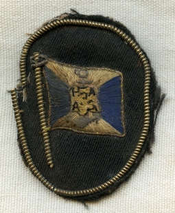 Ca. 1900 Hamburg-Amerika Steamship Line Petty Officer Hat Badge