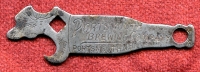Fabulous Circa 1910 Portsmouth (New Hampshire) Brewing Co. Moose Head Bottle Opener