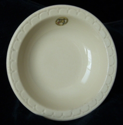 1930's 104th Cavalry Pennsylvania National Guard Vegetable Bowl by Syracuse China