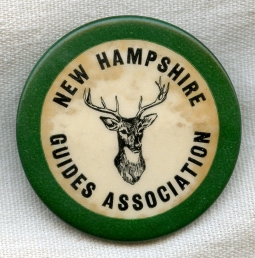 1930s New Hampshire Guides Association Badge