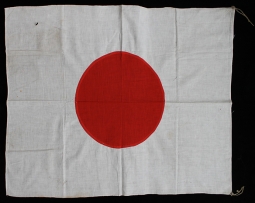 Nice 1930's Sino-Japanese War Imperial Japanese Soldier's Personal "Meatball Flag"