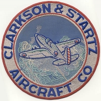 Circa 1930s-Early WWII Clarkson & Startz Aircraft Co. Patch