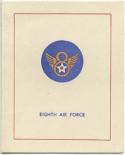 1943 8th Air Force Christmas Card