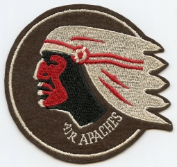 Ca. 1943 USAAF 345th Bomb Group, 5th Air Force "Air Apaches" Jacket Patch