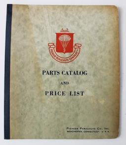 Fabulous Wartime, 2/15/44, Pioneer Parachute Co., Inc. Catalog & Price List. Extremely Rare