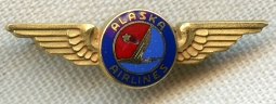 1950's Alaska Airlines Lapel Pin by Balfour