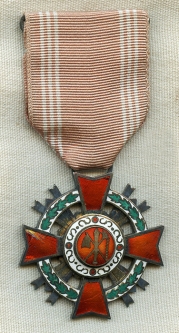 Rare Ca. 1951 Republic of Korea Order of Military Merit, 2nd Class, 1st Type, and #'d