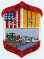 Ca. 1970 USN NSAD (Naval Support Activity Depot) Cua Viet, Vietnam Pocket Patch