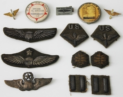 Wonderful 1930s - Early WWII Wings etc Grouping of WWII Brig General Paul E. Burrows