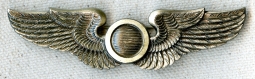 Gorgeous, Minty, 1930's US Air Corps Observer Wing by AMCRAFT with 99% Original Lacquer Sterling Sil