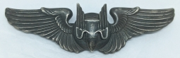Rare, Early WWII TWO - PIECE Bell Pattern USAAF Air Gunner Wing