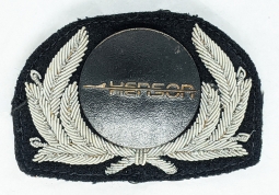 Rare Late 1960s Henson Airlines Pilot Hat Badge