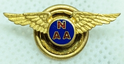 Historically Important NAA 5 Years of Membership Pin Owned by Pioneer Pilot R.O.D. Sullivan
