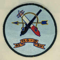 1970's USS Dale DL6-19  Anti - Submarine Division Japanese Made Jacket Patch