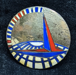 Rare WWII USAAF ATC DI by NORSID in enameled Sterling