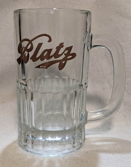 Great Vintage 1940s Blatz Milwaukee Advertising Beer Mug