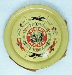 Wonderful Ca 1936 Fehr's Beer Adv Kentucky Derby Bar Game Tip Tray with Original Instruction paper o