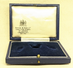 Extremely Rare WWII SPINK Case for Polish Aviator Badge