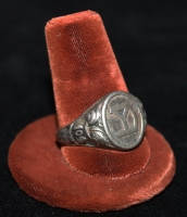 Great WWI 26th Division Yankee Division 104th Infantry Regiment Ring in Sterling