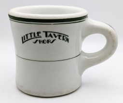 Great 1930's Baltimore Hamburger Chain Little Tavern Shops Coffee Mug by Jackson China