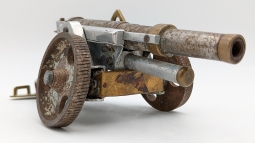 Wonderful German P.O.W. Made "Englische Kanone" from the Forest at Labossiere in May 1918