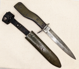 Wonderful "Been There" Example of the Late WWI Imperial German G98 Rifle Ersatz Bayonet/Trench Knife