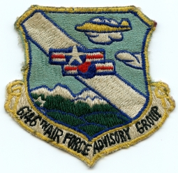 Rare KW ca 1953 USAF 6146th AFAG Advisory Grp JP Made Jacket Patch came with Bobby D Casey Lighter