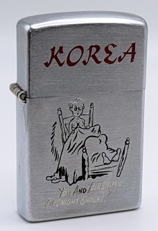 Korean War Era Risque Full-Size Novelty Lighter by Tokyo