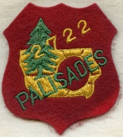 Rare 1930's Civilian Conservation Corps (CCC) Camp 2722 'Palisades' from Mt. Vernon, Iowa