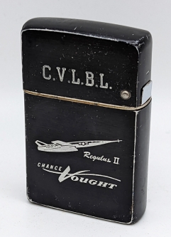 Unique and Intriguing 1958 Chance Vought Regulus II Lighter by Brown & Bigelow