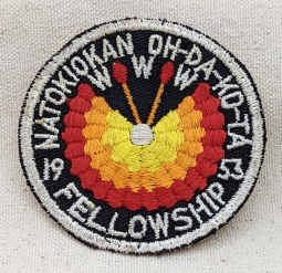 1953 BSA Order of the Arrow OA Lodge #41 Fellowship Patch