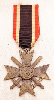 Early WWII Nazi War Merit Cross in Bronze