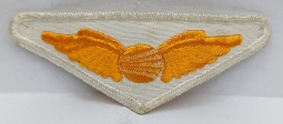 Rare ca 1972-75 CASI Cont. Air Service Inc 1st Officer Wing for Summer Uniform Wear