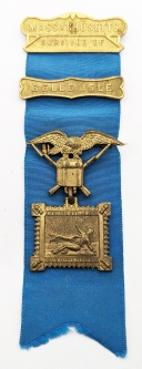 Gorgeous Early US Civil War Souvenir of Belle Isle Andersonville MA Vet Medal