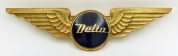 Late 1950s Delta Airlines Second Officer Wing 3rd Issue