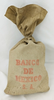 Great Old Early 20th Century Mexican Bank Bag