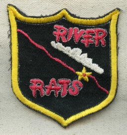 Iconic Vietnam War USAF River Rats Thai Made Patch