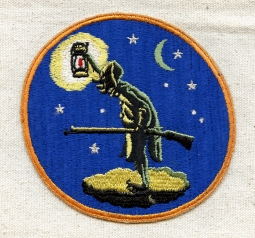 Ext Rare WWII USN VF(N)-55 Night Fighter Squadron Jacket Patch ca 1945