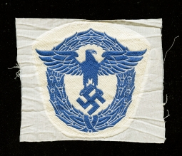 Pre/Early WWII Nazi Germany Water Customs Sports Shirt Eagle in Bevo Scarce