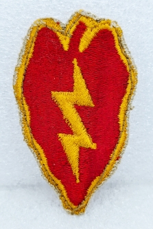 Korean War US Army 25th Inf Div AKA Tropic Lightning Division Shoulder Patch