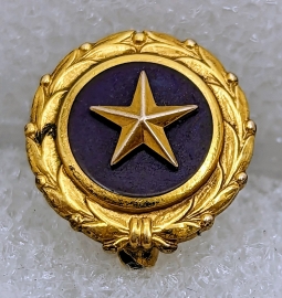 WWII KIA Gold Star Mother Pin with Initials HPM