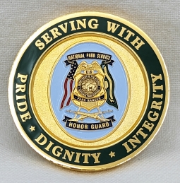 2010s National Park Service Honor Guard Challenge Coin
