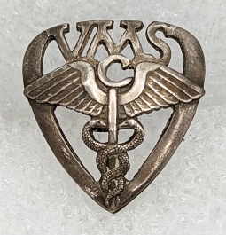 #'d WWI Volunteer Medical Service Corps Member Pin Designed by Artist Paul Manship #21821