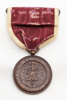 Rare WWI US Army Ambulance Service Association Medal