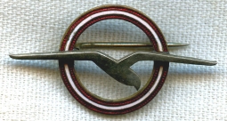 Rare and Beautiful 1930s Austrian Glider Badge
